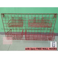 RASPBERRY WIRE MESH GRID WALL METAL WIRE HOME DECOR ORGANIZER