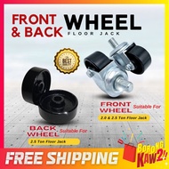 Front Wheel Floor Jack Back Wheel Floor Jack 2 Ton Jek Kereta 2.5 Ton Tayar Jack Kereta (1 Piece)