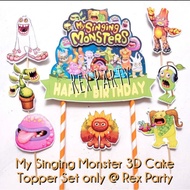 My Singing Monsters Cake Topper/My Singing Monsters Cake Topper/My Singing Monsters/My Singing Monst