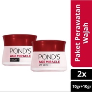 Ponds Age Miracle Day + Night Cream 10gr - Ponds Age Miracle Youthful
