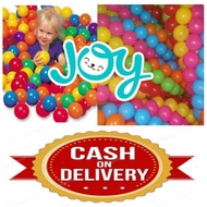 Colored ball pool, contents 100 pcs SNI - soft colorful ball pool, ball pool, ball pool