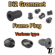 Di2 Grommet Frame Plug | Shimano SRAM etap AXS hole plug Electronic Di2 Shifter Cable Derailleur