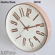 Jam Dinding Bilik Tidur Jam Dinding Cantik Jam Dinding Minimalist Clock Nordic Wall Clock 壁钟 挂钟