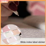 yakhsu|  Bible Organization Stickers Alignment Guides Bible Stickers Boho Bible Index Stickers Colorful Self-adhesive Tabs for Easy Navigation