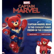 ตุ๊กตาหมีบิ้วอะแบร์ กัปตันมาเวล ซุปเปอร์ฮีโร่ 𝘾𝙖𝙥𝙩𝙖𝙞𝙣 𝙈𝙖𝙧𝙫𝙚𝙡 ⭐️Build-A-Bear Workshop⭐️สินค้ามือสองคุ