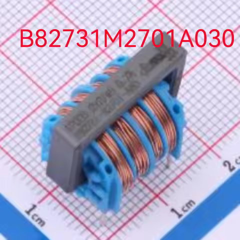 5PCS original B82731 common mode filters 27mH@10kHz 250VAC 700mA plugin CMC 2LN TH 2x27mH 0.7A B8273