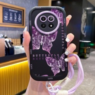 Case Realme 12 5G 13 5G C65 5G Narzo 70X 5G Narzo N65 5G Cartoon Case With Lanyard