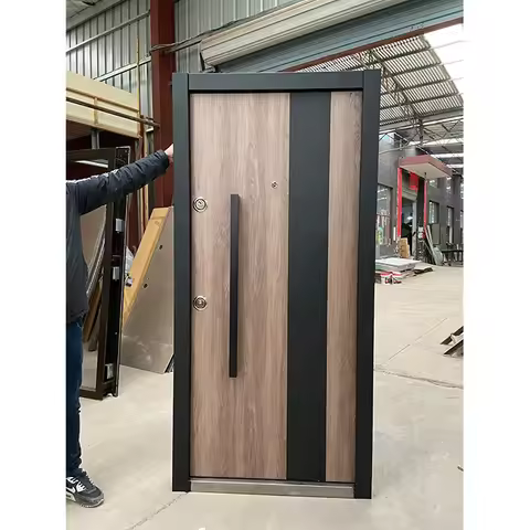 Tech top portoncini blindati level 3 Turkish style safety armored door professional made in China, a