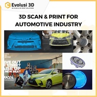 Jasa 3D Scan dan 3D Print for Automotive - Lowmarket