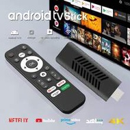 I96 D10 TV Stick, Portable Streaming Media Player 4K HDR Quad-Core 64-Bit Android TV, 2.4G WiFi, Sui