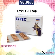 [VetPlus] LYPEX 60 Capsules for Dogs & Cats / Digestive enzyme nutritional supplements / dog, cat, p