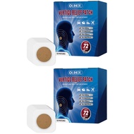 Ouhoe Dizziness Patch Natural Anti Dizziness Portable Relief For Motion Sickness During Travel And C