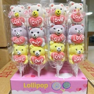 Creative Cartoon Animal Cotton Candy Stick 35g Kids Snack Cute Shape Skewer Sugar Coated Treats Bulk
