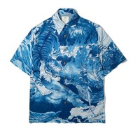 GRS GROWTHRING & SUPPLY DOWNHILL TIGER & DRAGON OVERPRINT SHIRT