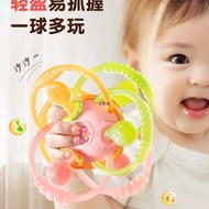 Manhattan Clutch Ball Baby Toys 0-1 Years Old Early Education Baby 3 to 6 Months Age 4 Molars Silico