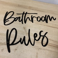 Iron Signboard Storefront Creative 3D Solid Three-Dimensional Hollow Font Image Wall LOGO Paint Char