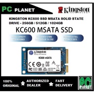 KINGSTON KC600 SSD MSATA SOLID STATE DRIVE - 256GB / 512GB / 1TB