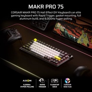 Corsair MAKR PRO 75 Hall Effect DIY Fully Aluminum Keyboard With CORSAIR MGX Hyperdrive switches
