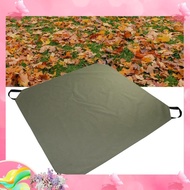 dgkPractical Leaf Bag Leaf Storage Bag Tear Resistance 57x57 Inches Oxford Fabric Foldable for Yard 