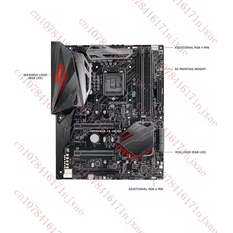FOR ASUS ROG Maximus IX Hero z270 Motherboard Support I7 7700K 64GB DDR4 1151PIN.