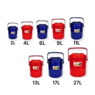 Ready Stock thailand picnic Rice and ice bucket/ picnic / bekas nasi / cooler bucket / tong nasi /co