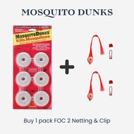 [NEA Approved] Mosquito Killer BTI Mosquito Dunks – BTI Briquets | Non-Toxic | Natural | Long-Lastin
