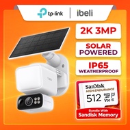 TP-Link Tapo C615F KIT Solar-Powered Floodlight CCTV Pan/Tilt Security Camera Kit