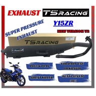 TS Racing Exhaust Super Back Pressure Y15ZR (28x33mm) Spec 57