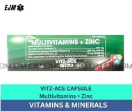 LY Vitz-Ace CAPSULE Multis + Zinc VITAMINS & Minerals- 100 Capsules