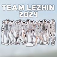 Manhwa BL Lezhin BOMTOON Calendar 2024 Season's Greetings Team Standee and Keychain Decorative Acces