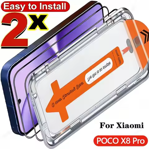 2/1Pcs Screen Protector For Xiaomi Poco X8 Pro Max X8 Pro For Xiaomi Poco F8 Ultra For F8 Pro HD Tem