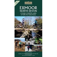 [sgstock] Exmoor North Devon: Cycling Country Lanes & Traffic-Free Family Routes - [Map]