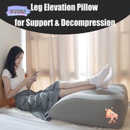 FANSIN1 Knee Cushion, Flocking Swelling Hip Foot Inflatable Leg Pillow, Portable Swelling Relief Tra