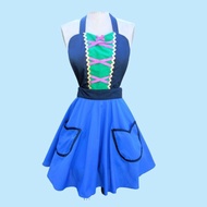 Anna Frozen Character Apron Halloween apron black hat