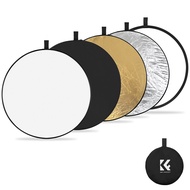 K&F CONCEPT 5-IN-1 Circular Reflector Translucent Soft Light Panel Portrait Outdoor Photography Ligh