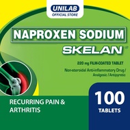 Unilab Skelan Fast And Long-Lasting Relief From Pain Due To Arthritis 220 Mg 100 Tablets