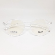 Juls Frame Kacamata Pria dan Wanita Model Oval 2182 - Clear