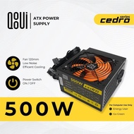 PSU Power Supply Qooui 500Watt computer Pc Desktop/Power Supply Atx-500W Series Cedro fan 12cm 8pin 