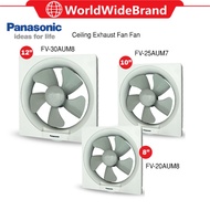 Panasonic FV-20AUM8/FV-25AUM7/FV-30AUM8 8''/10''/12'' Wall Exhaust Fan