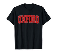 OXFORD UNITED KINGDOM Varsity Style Vintage Retro UK Sports T-Shirt