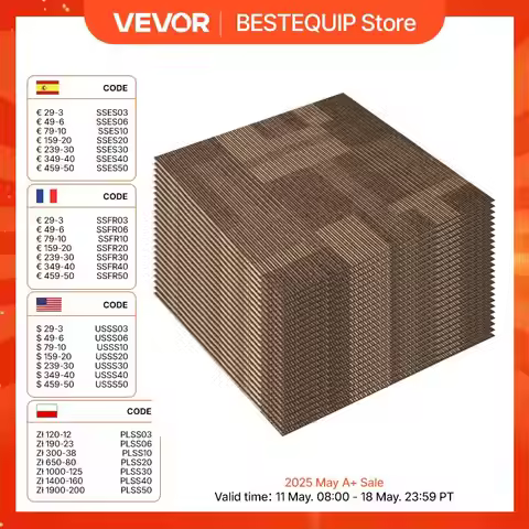 VEVOR Carpet Tiles Reusable, 24"x 24"Carpet Squares With Padding Attached, Soft Padded Carpet Tiles,