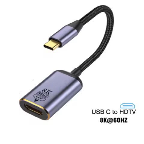 USB C Type C To 4K 8K HDMI HDTV USB C to DP DisplayPort miniDP VGA RJ45 Adapter For Laptop MacBook T