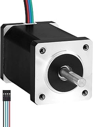 Nema 14 Stepper Motor 2 Phase 1.8‌°‌ 35Ncm(49.56oz·in) High Torque Bipolar 53mm 2.7Ω 1.2A 4-Wire Sha