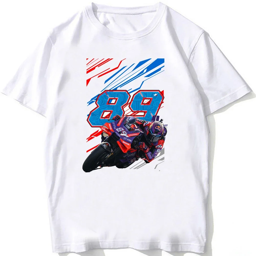 Hasbro | Jorge Martinator 89 GP Race Ride Fans T-Shirt New Summer Men Short Sleeve Sport Boy Casual 