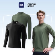 HLA Sportsday Series Stretch Quick Drying Breathable Soft Long Sleeve T-Shirt Men (2 colors)