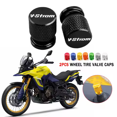 V-Strom800 Motorcycle Wheel Tire Valve Caps For Suzuki V-Strom 800DE DL800 DL 800 DE 2023 2024 Tyre 