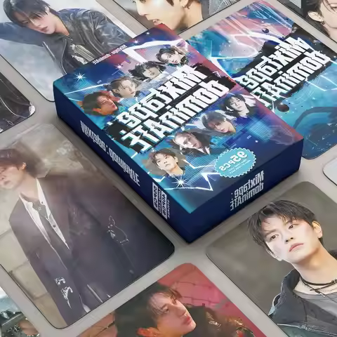 55pcs/box Kpop Photo album MIXTAPE Hyunjin Felix Lee Know Lomo Cards Photocards Fans Collcetion High