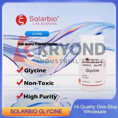 SOLARBIO GLYCINE Premium Glycine for Laboratory and Research Applications Original Product