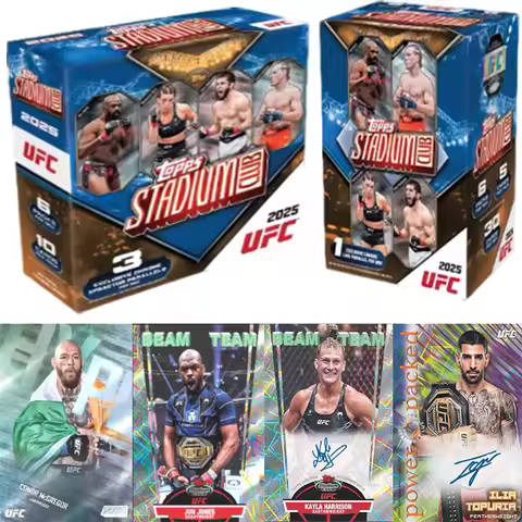 2025 Topps UFC Stadium Club MMA Card Value Gift Box Official Individual Card Rare Collectibles Cards