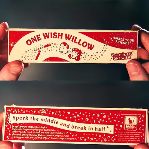 One Wish Willow 3D Printed Willow Stick Hot Movie Making A Wish Stick Ornament Props 2026 Horror Fil